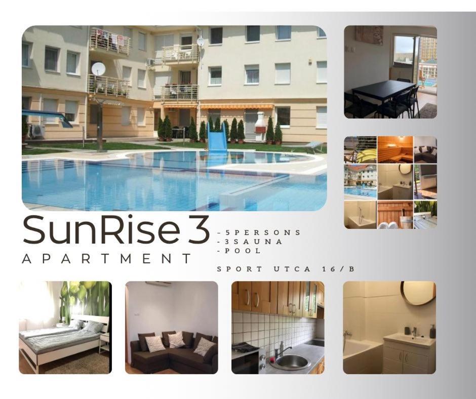 Sunrise 2 Apartment Hajdúszoboszló Eksteriør bilde